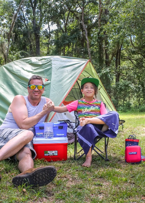 Gigi-And-Daddy-Camping